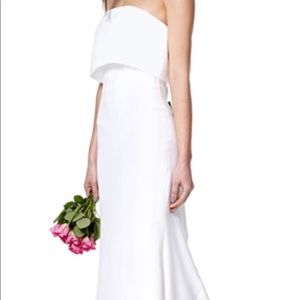 NWT Jarlo Blaze ivory gown size US 6